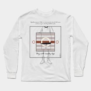 Boy with wobbly legs version 10 Long Sleeve T-Shirt